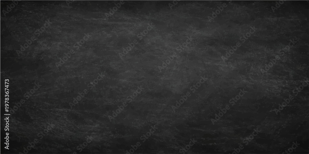 Fototapeta premium A blank chalkboard canvas is captured, perfect for showcasing creative messaging, announcements, or artistic expression.