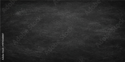 A Blank chalkboard with texture, an excellent backdrop for creative concepts or educational content.
