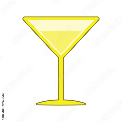 Wine glass icon design template