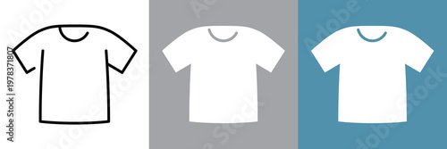 シンプルなTシャツアイコン