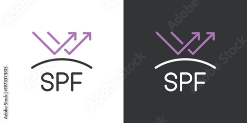 太陽の紫外線カットのアイコン