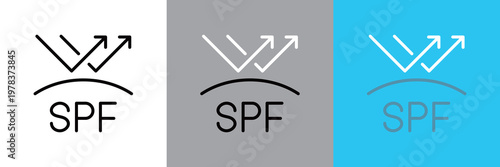 太陽の紫外線カットのアイコン