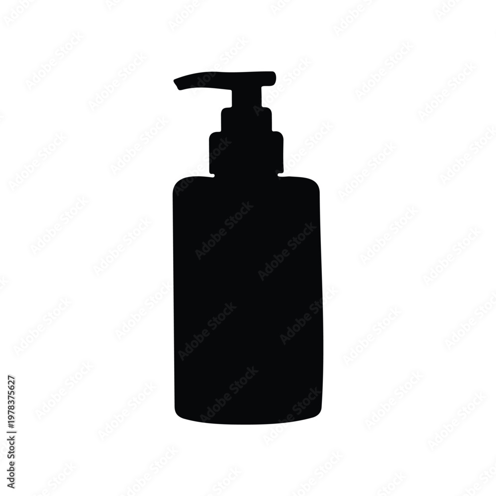 Fototapeta premium Primer silhouette icon vector illustration. 