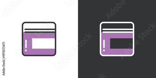 シンプルな美容化粧品アイコン