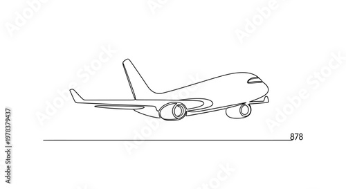 Airplane Flying, Aircraft, Aviation, Transportation, Travel, Jet, Airliner, Wing, Engine, Sky, Journey