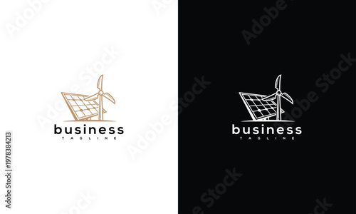 Eco-Friendly Energy Business Logo
