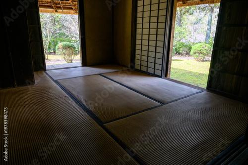 日本の古民家に残る伝統的な和室