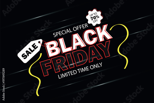 Black Friday Sale Banner Design