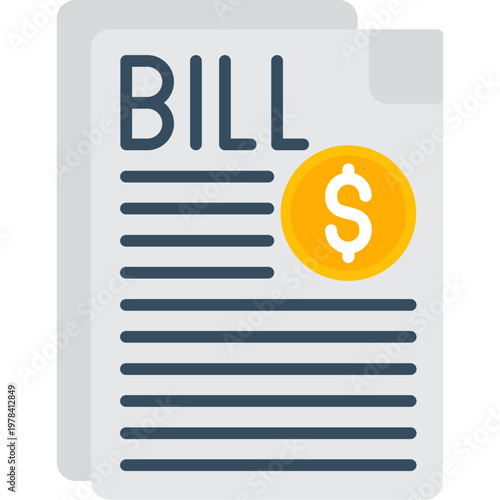 Billing Icon Vector Element