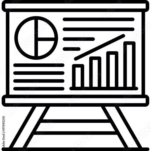 Presentation Icon Vector Element