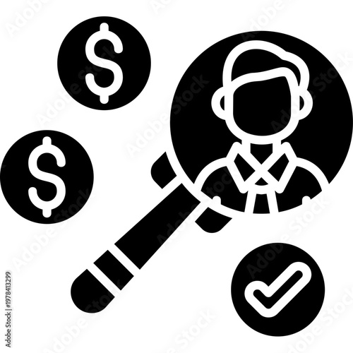 Prospect Icon Vector Element