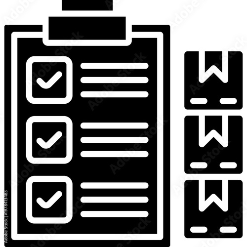 Order Icon Vector Element