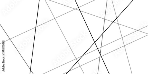 Random geometric line pattern on a transparent background. Random line low poly pattern. abstract seamless line vector. Random chaotic lines abstract geometric patterns of modern design.