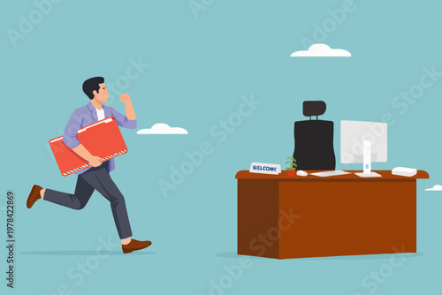 Running Man With Files