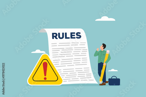 Rules and Regulations Concept