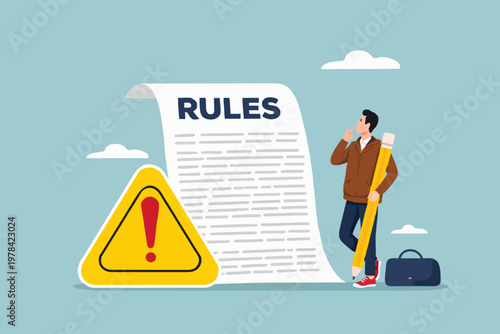 Rules and Regulations Concept