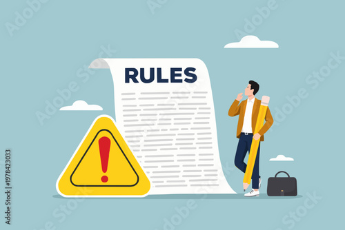 Rules and Regulations Concept