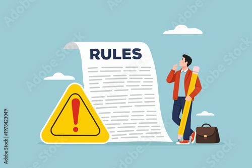 Rules and Regulations Concept