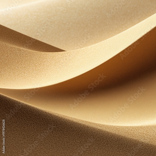 Abstract Golden Background flowing waves luxury sand texture elegant minimalist design
