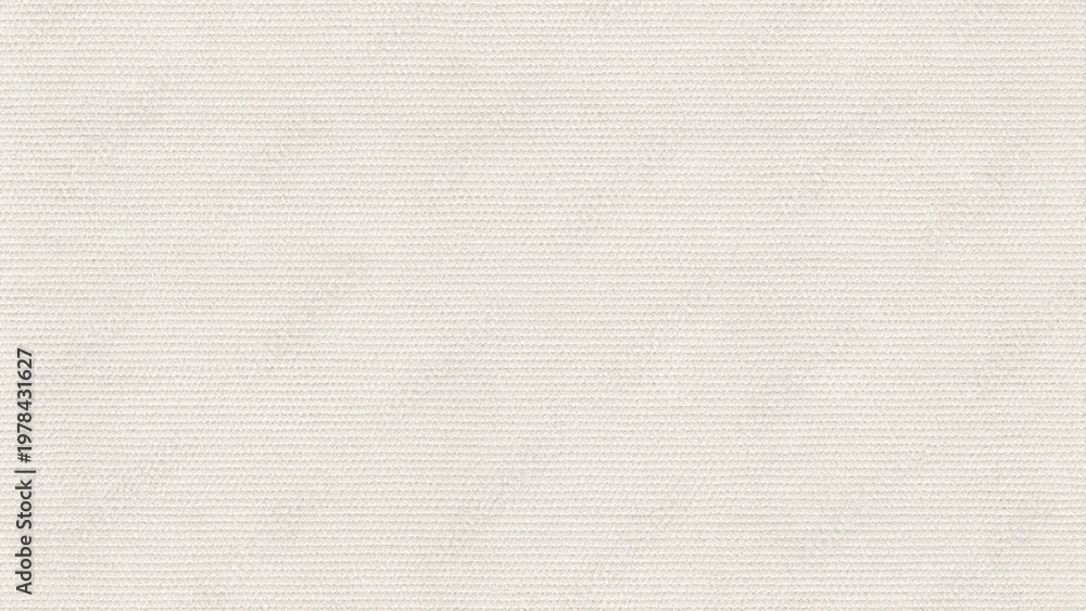 Fototapeta premium Canvas paper fiber texture background. Material surface mockup for design, banner, wallpaper. Real watercolor rough pattern. Natural overlay sheet with copy space. Fabric linen template backdrop