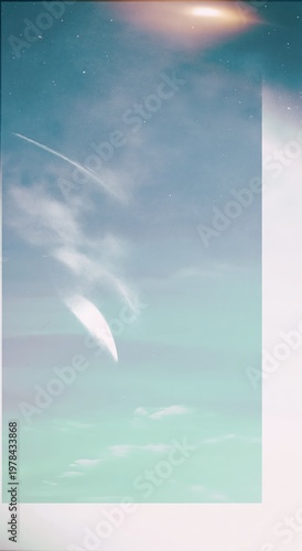 Wallpaper Mural Generative AI, Mint Teal Powder Burst Abstract Texture Background Torontodigital.ca