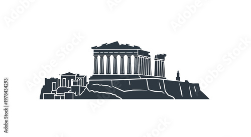Acropolis of Athens Ancient Greek Architecture.