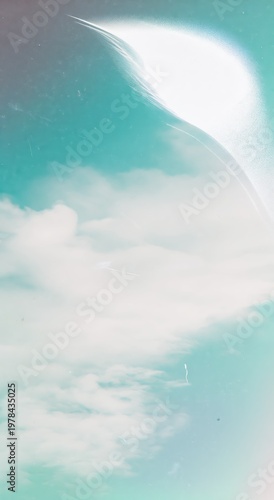 Wallpaper Mural Generative AI, Mint Teal Powder Burst Abstract Texture Background Torontodigital.ca