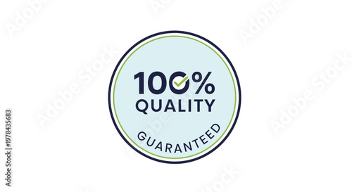 Quality Guaranteed Badge Icon.
