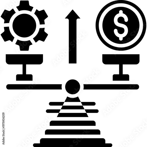 Leverage Icon Vector Element