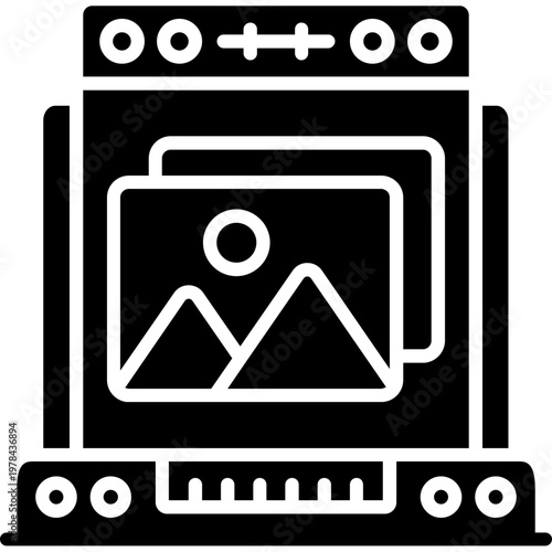 Gallery Icon Vector Element