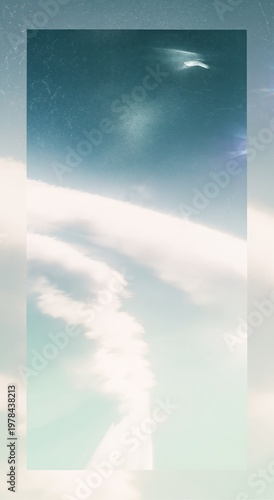 Wallpaper Mural Generative AI, Mint Teal Powder Burst Abstract Texture Background Torontodigital.ca