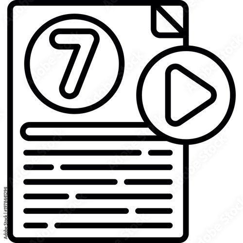 Chapter 7 Icon Vector Element