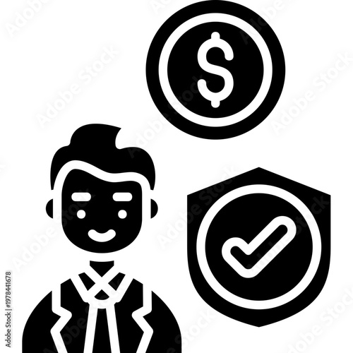 Trustee Icon Vector Element