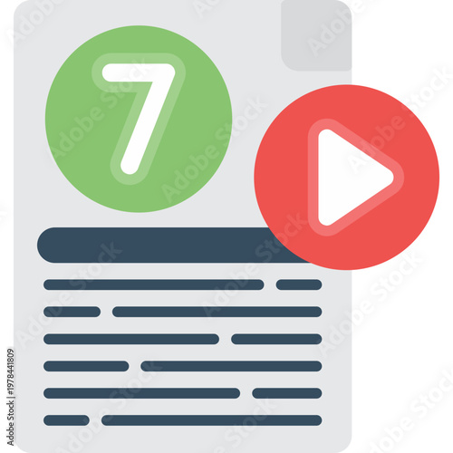 Chapter 7 Icon Vector Element