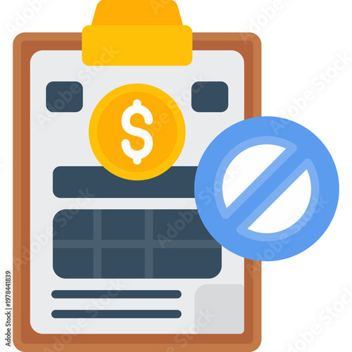 Liquidation Icon Vector Element