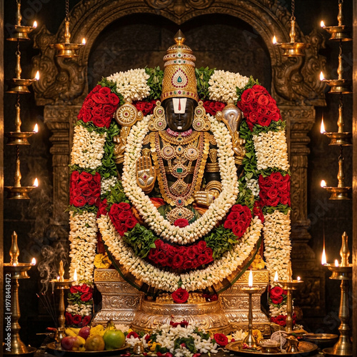 Lord Venkateswara idol beau...