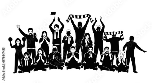 Business people celebrating success together.