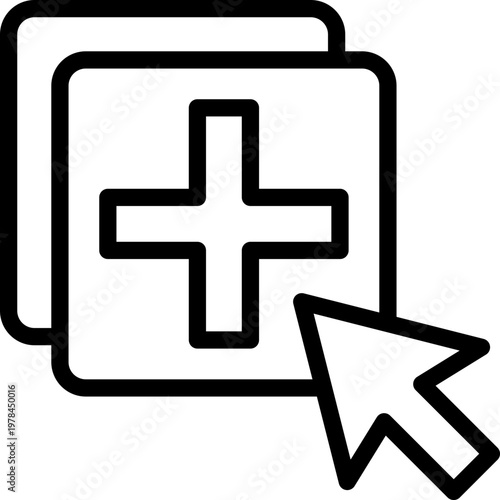 add line icon. Clean and minimalist vector icon for websites, mobile apps, presentations, and logos. Fully scalable and customizable for any project.