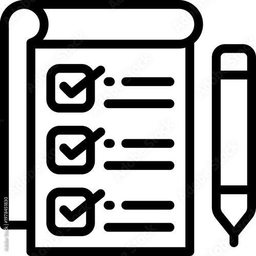 list line icon. Clean and minimalist vector icon for websites, mobile apps, presentations, and logos. Fully scalable and customizable for any project.