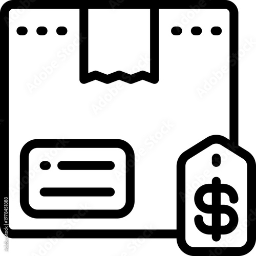 package line icon. Clean and minimalist vector icon for websites, mobile apps, presentations, and logos. Fully scalable and customizable for any project.