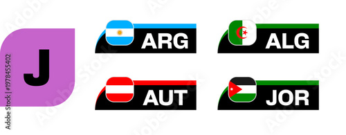 Team Flags Stylized Football 2026