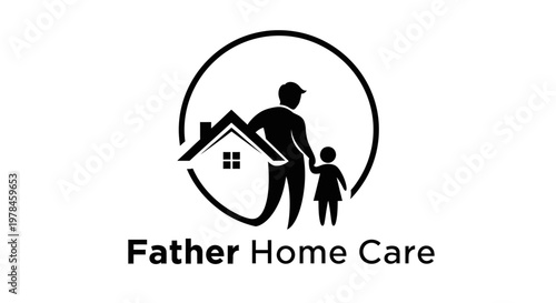Father and Child Home Care Logo.
