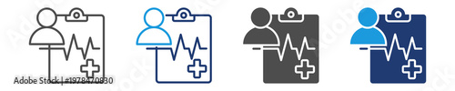 medical condition  icon set multiple style