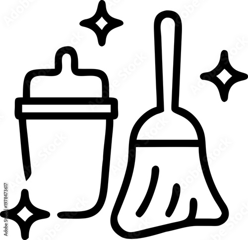 cleaning svg icon