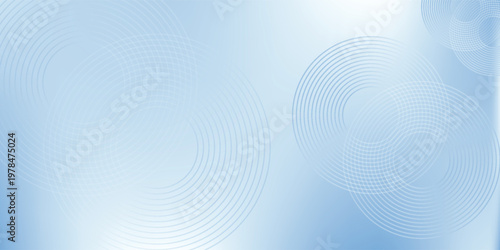 Baby blue gradient with halftone abstract background for backdrop or presentation