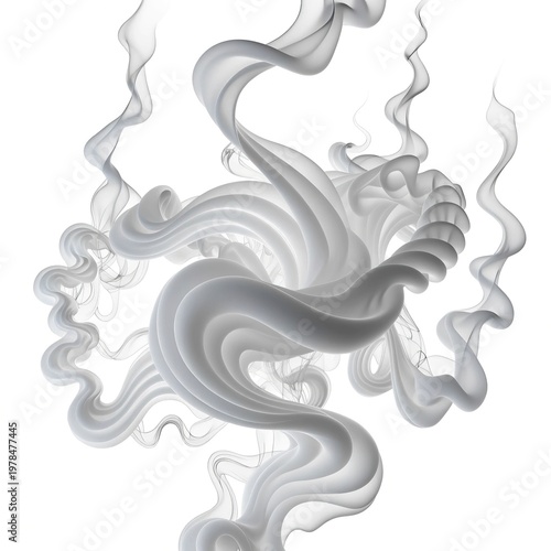 Abstract gradient smoke shado on white background wallpaper picture backdrop art work steam concept for business presentation corporate Smoke Explosion Backdrop	