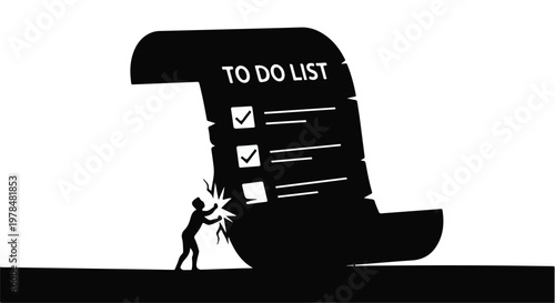 overwhelmed by tasks and deadlines concept