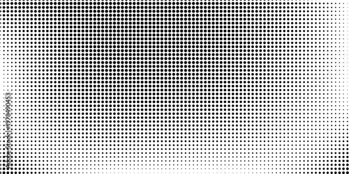 Grunge halftone gradient background. Faded grit noise texture. White and black sand wallpaper. Retro pixelated backdrop. Anime or manga style comic overlay. modern