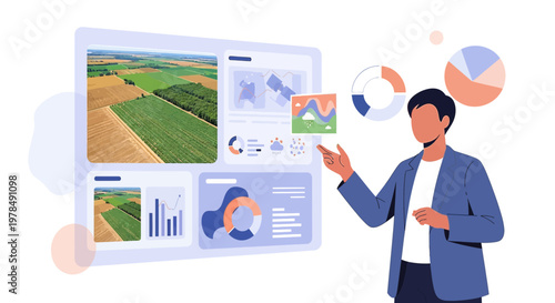 Analyzing farming data analytics dashboard for precision agriculture management and optimization