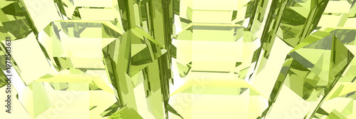 Abstract crystal background or rendered geometric texture